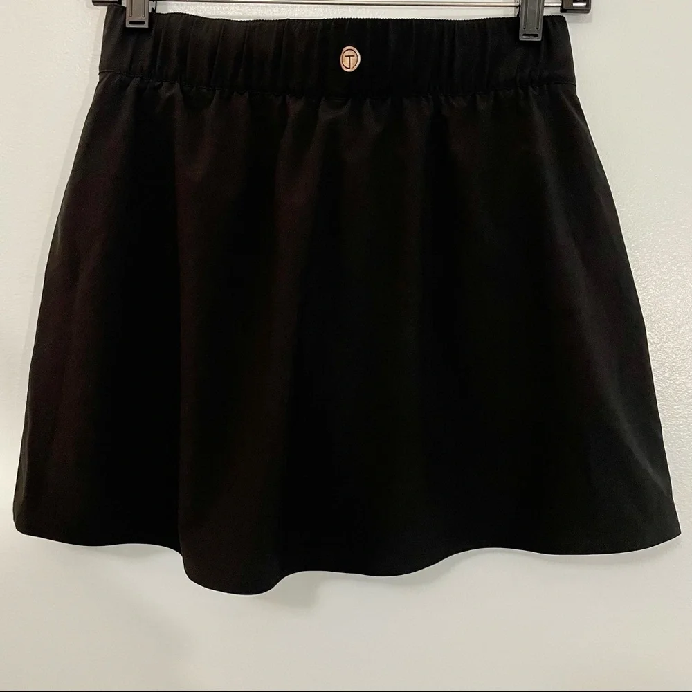 Talbots Black Athletic Tennis Skirt with Shorts